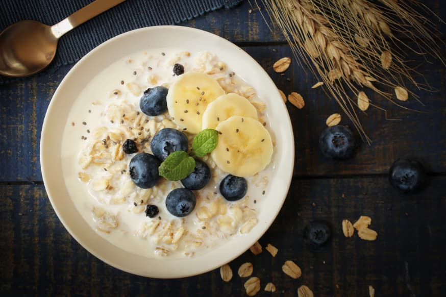 High fibre breakfast for diabetes